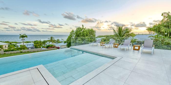 1.Location villa de luxe piscine vue mer Ste Anne Guadeloupe_Vue Mer